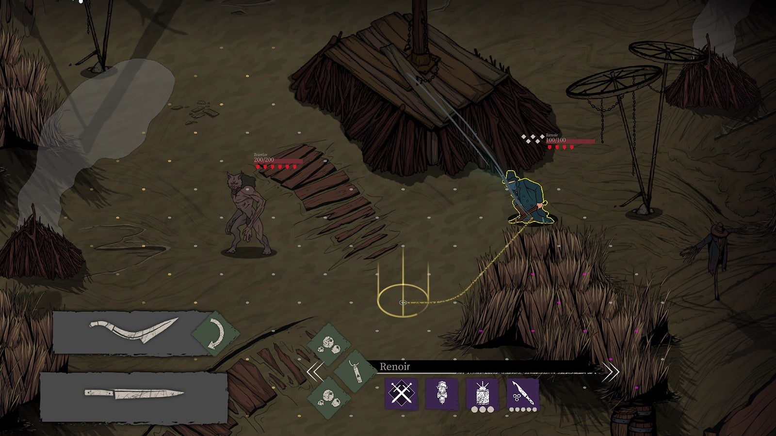 Alder's Blood looks like a turn-based tactical Bloodborne
