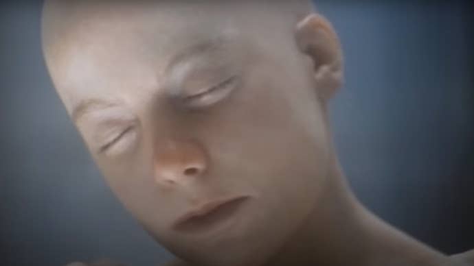 A clone of Ellen Ripley in Alien Resurrection.