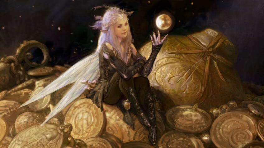 All That Glitters Magic The Gathering card art