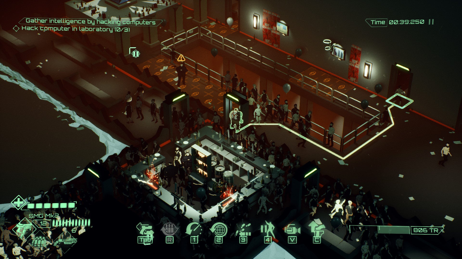 Moody cyberpunk “Tech-Noir Tactics” All Walls Must Fall is now free to keep on Steam