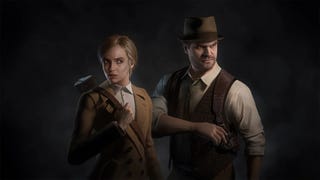 Character portrait of female and male Alone in the Dark protagonists