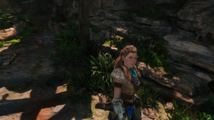 Aloy looks very short in Horizon Call of the Mountain