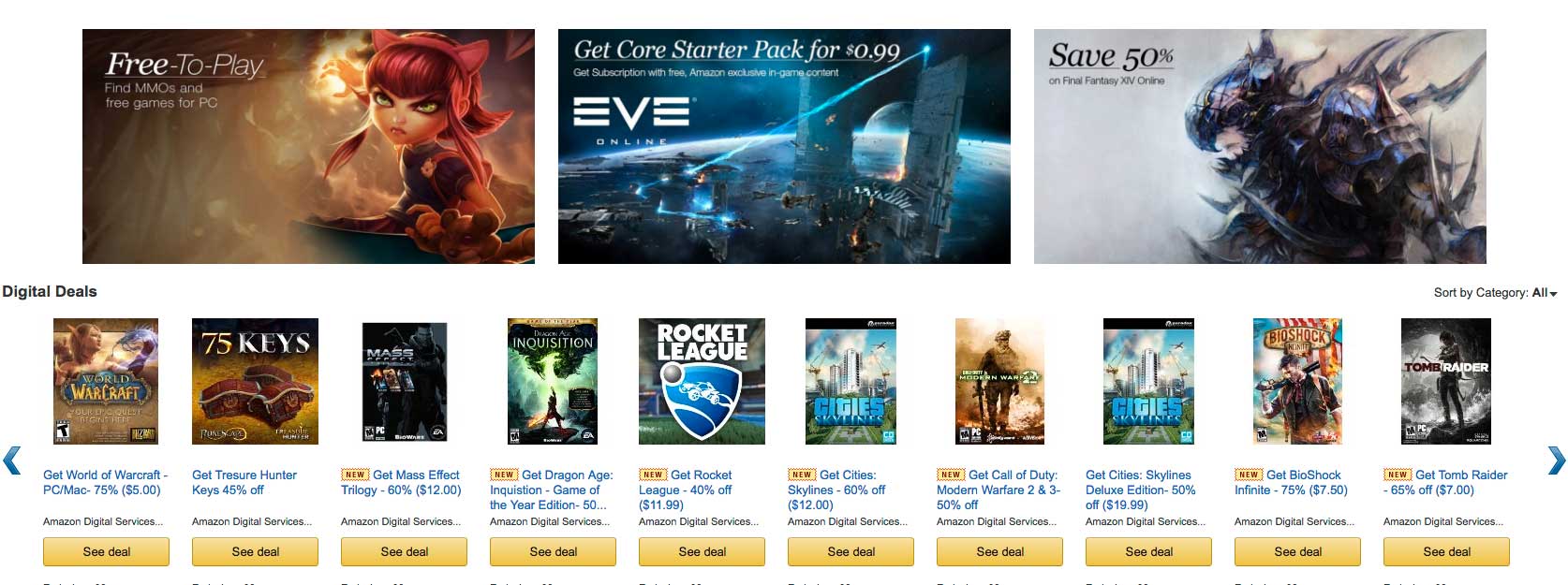 PC games on the cheap in Amazon s mid year sale VG247
