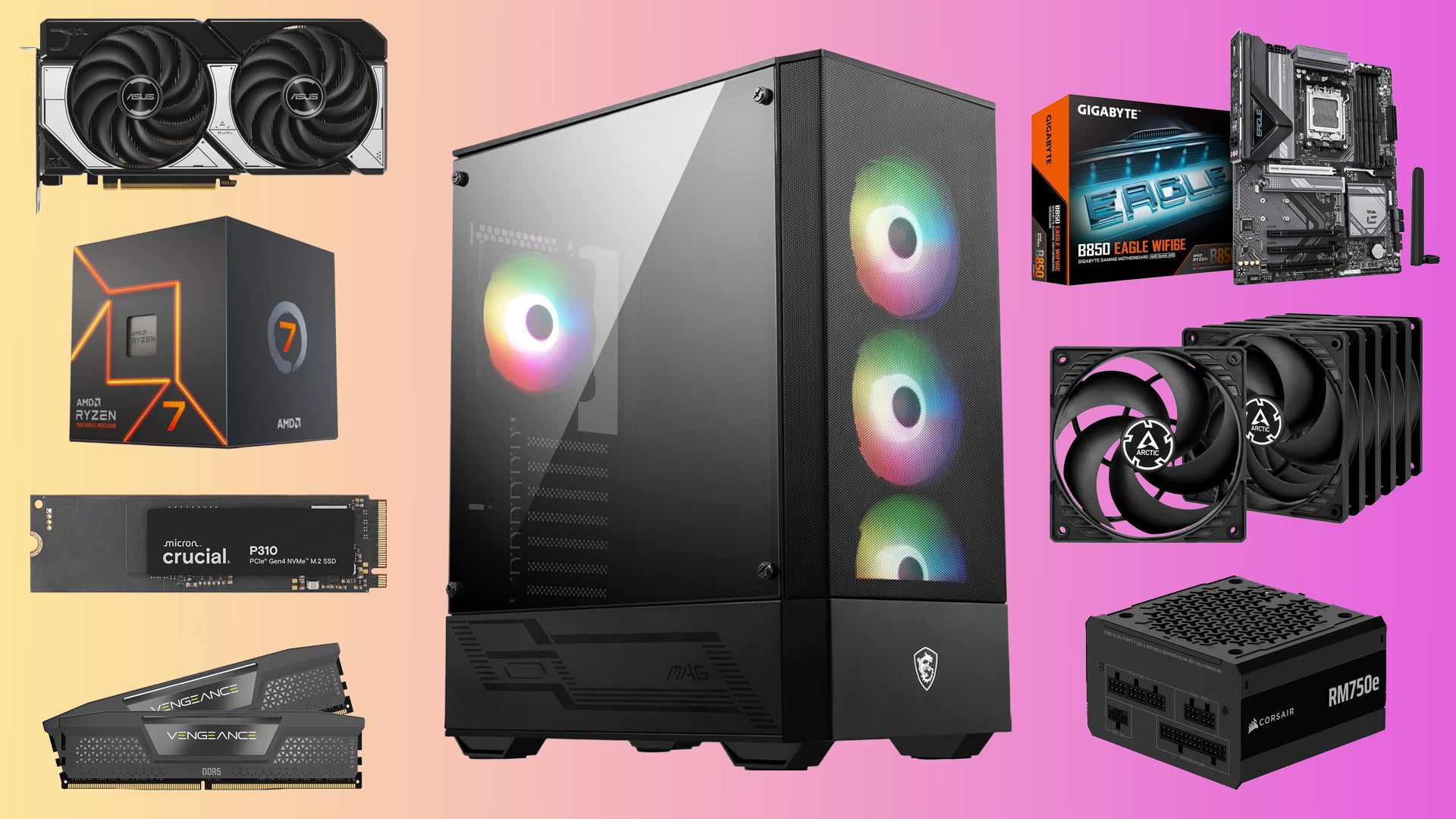 Amazon New Computer I built an entire PC from the best Amazon Spring Sale PC component ...