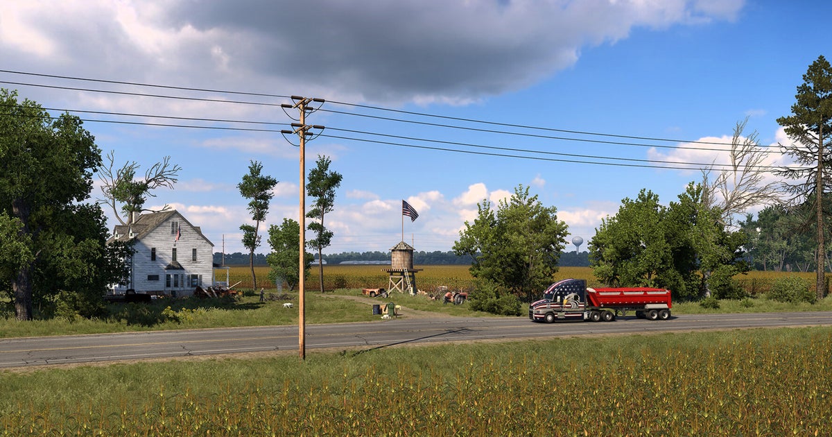 American Truck Simulator cruises into Illinois with a fresh expansion releasing mid-May, as SCS also tease a new truck American Truck Simulator cruises into Illinois with a fresh expansion releasing mid-May, as SCS also tease a new truck
