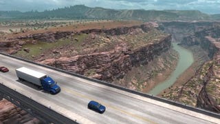 American Truck Simulator shows off New Mexico