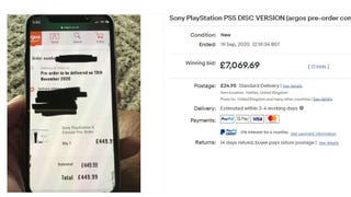 Amid PS5 pre-order chaos, scalpers are selling consoles with huge markups