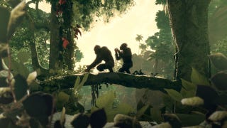 Watch Simon Miller monkey around in Ancestors: The Humankind Odyssey