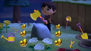 Animal Crossing: New Horizons - Golderz und Gold-Werkzeuge herstellen