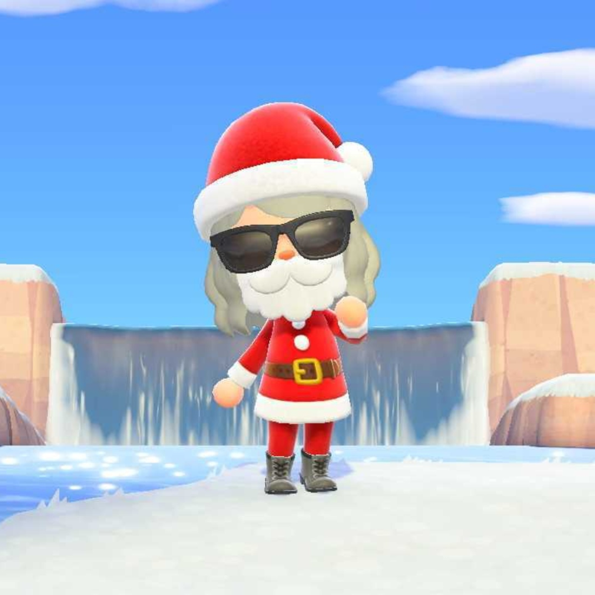 animal crossing new horizons christmas dress Animal Crossing New Horizons creations & qr codes Christmas Set Design of multiple creator