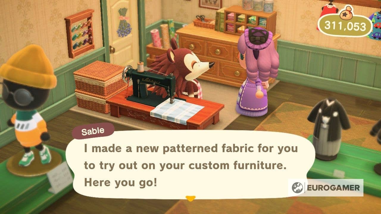 Animal Crossing Able Sisters how to open the tailor shop and unlock