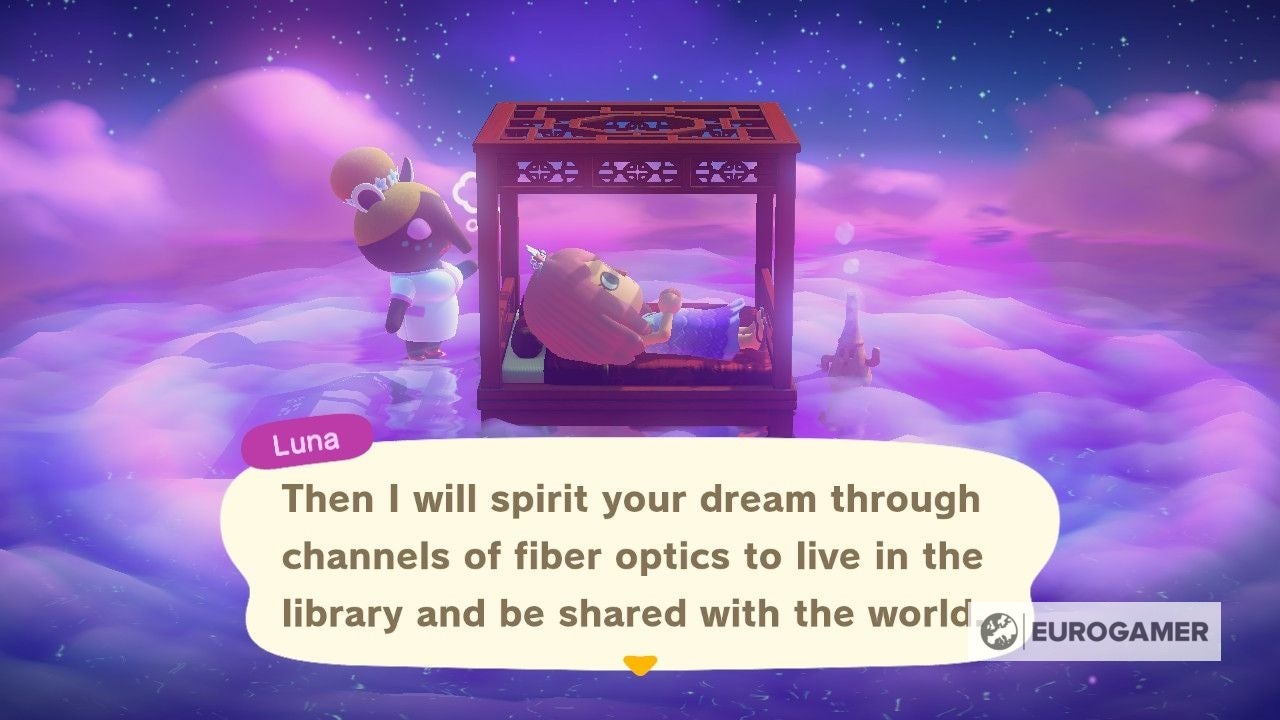 Animal Crossing New Horizons Schlummeranschrift erhalten und andere Inseln im Traum besuchen