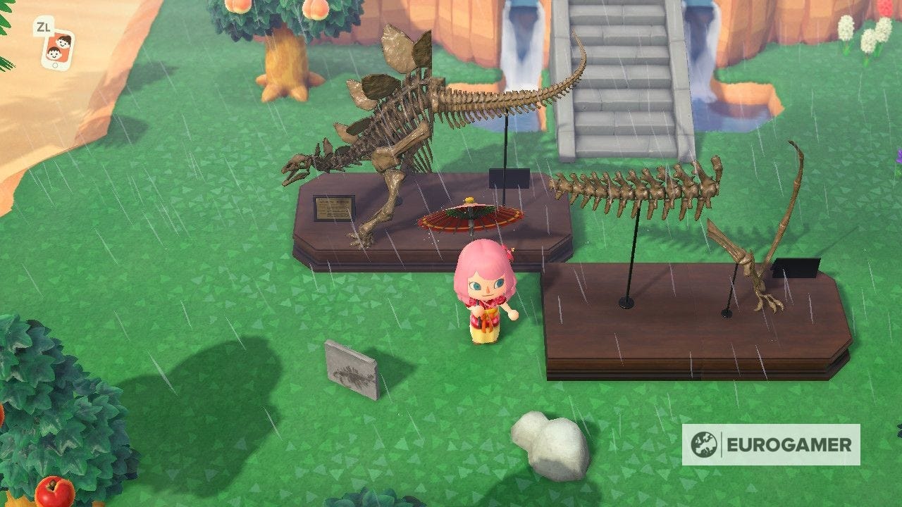 Animal Crossing fossil list how many fossils, how to find fossils and