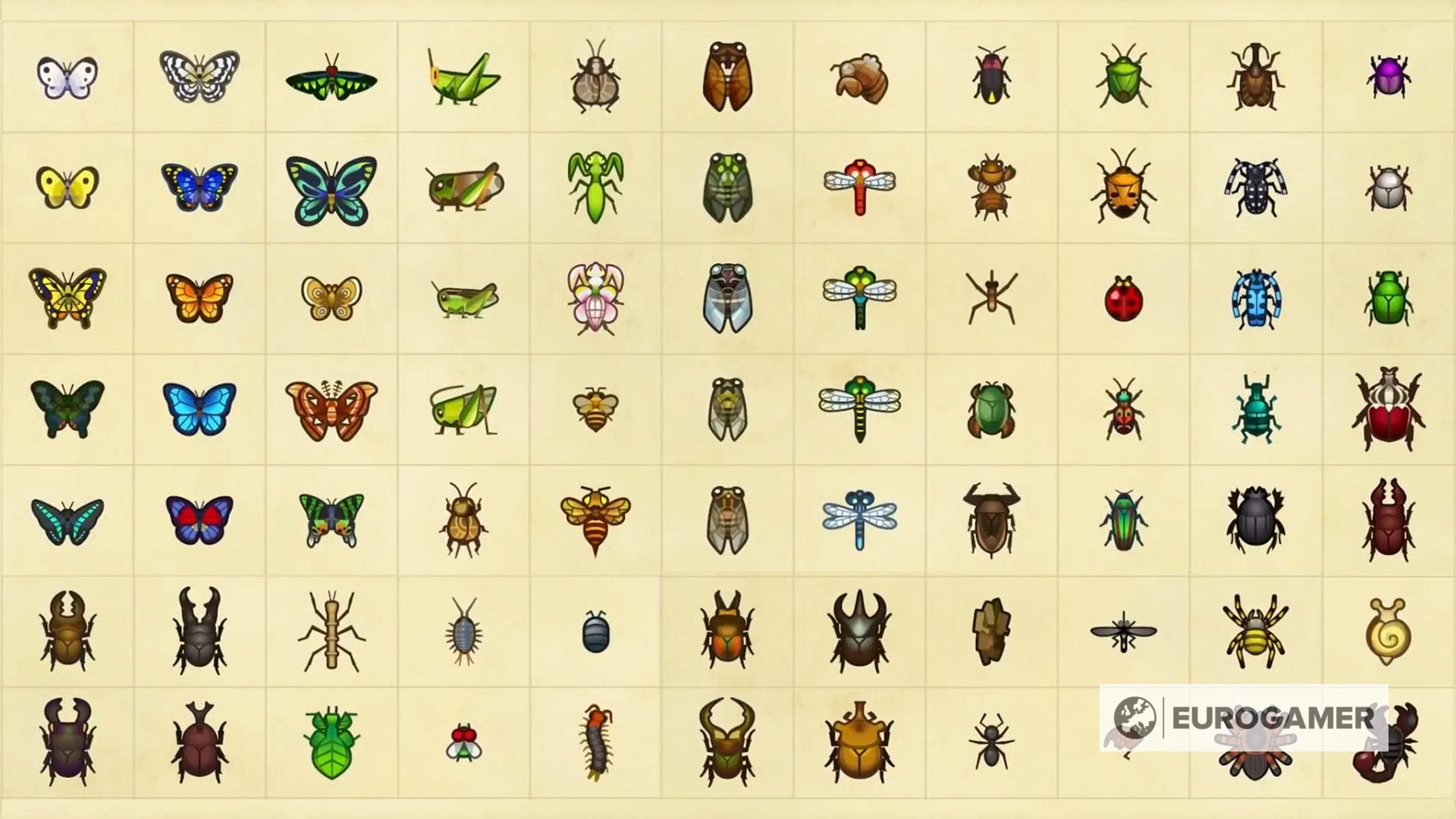 Animal Crossing New Horizons Alle Insekten und welche es im März gibt Eurogamer.de
