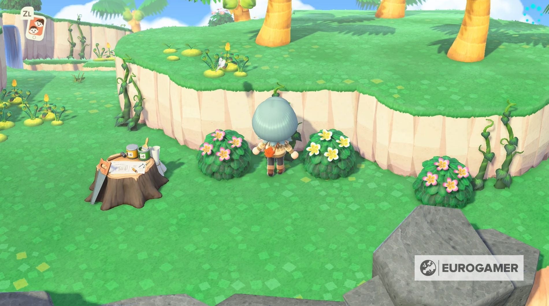 Animal Crossing New Horizons Leuchtmoos und Ranken finden Eurogamer.de