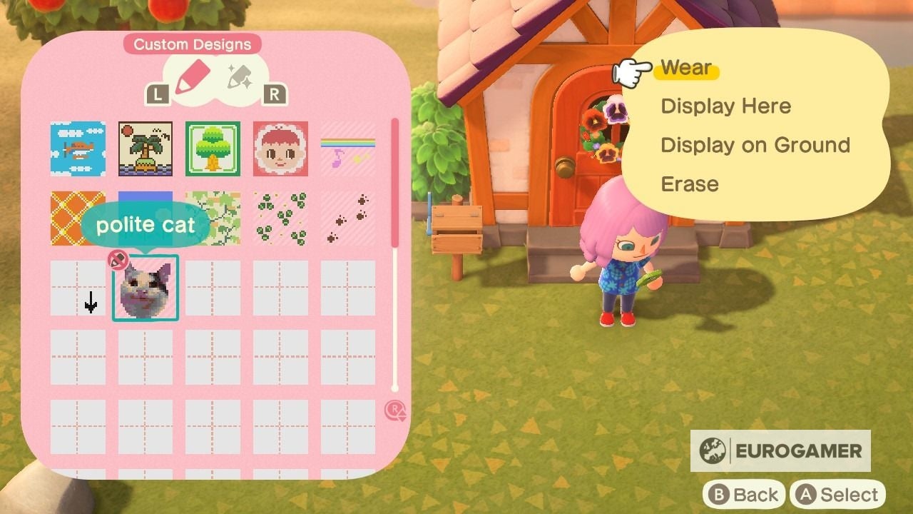 Animal Crossing QR codes How to scan custom clothing designs and