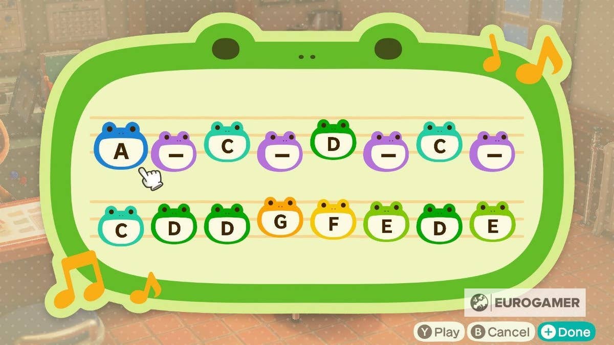 Animal Crossing Town Tune maker: how to change Tunes and list of