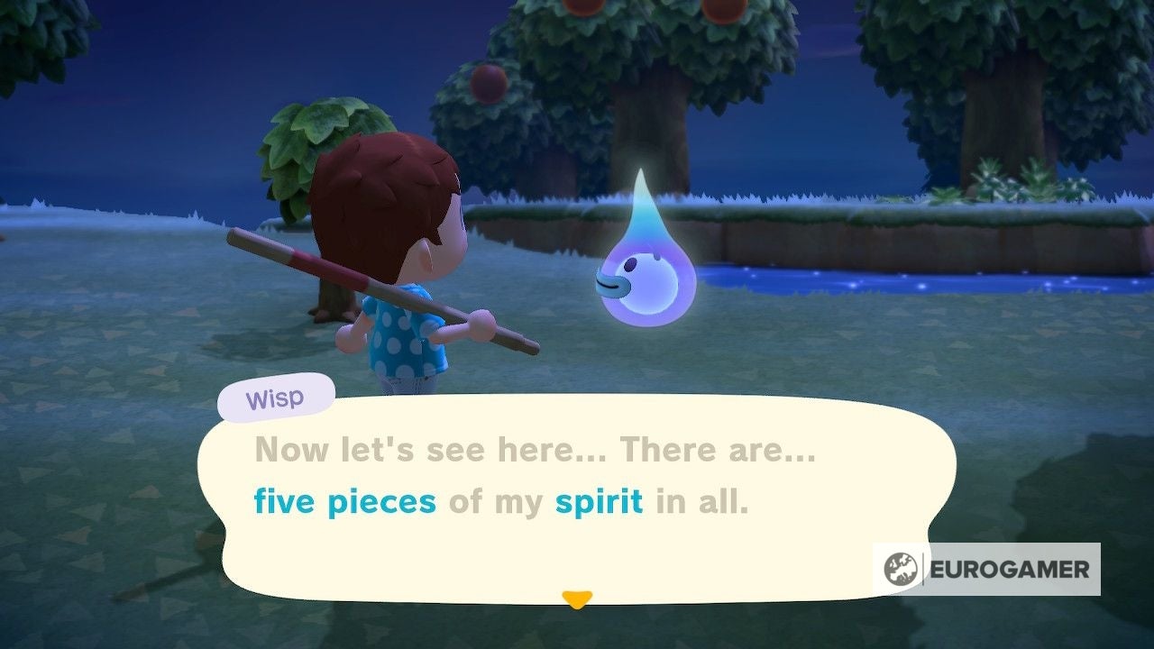 Animal Crossing New Horizons Wisp Zo vang je Wisps geest en beloningen