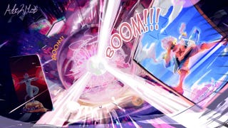 The header image of Anime Card Battle in Roblox.