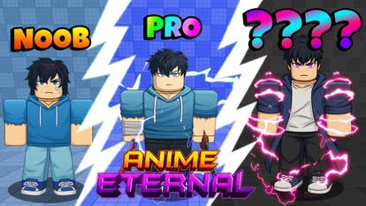 The header image of Anime Eternal in Roblox.