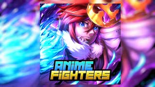 The header image of Anime Fighters in Roblox.