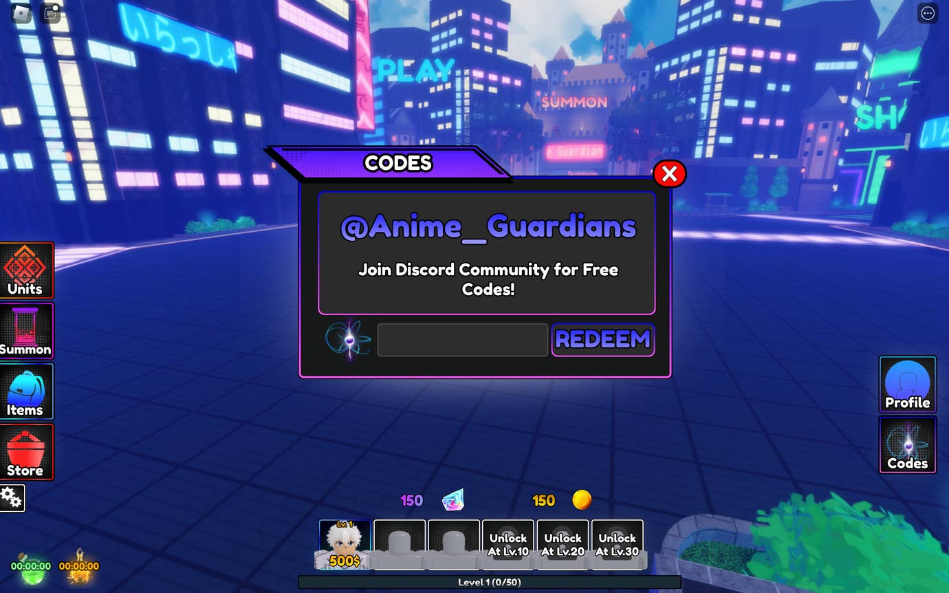 Anime Guardian Code – Codes Anime Guardians 2025 – GYRS