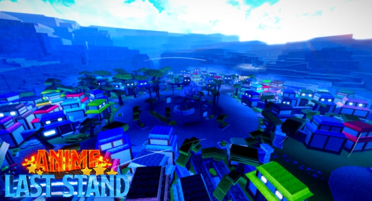 The header image for Anime Last Stand in Roblox.