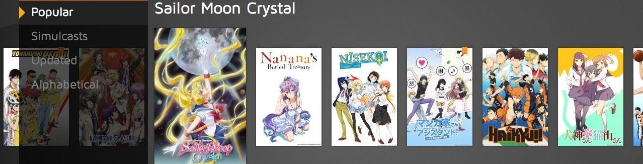 Anime-streamingdienst Crunchyroll nu ook op Wii U
