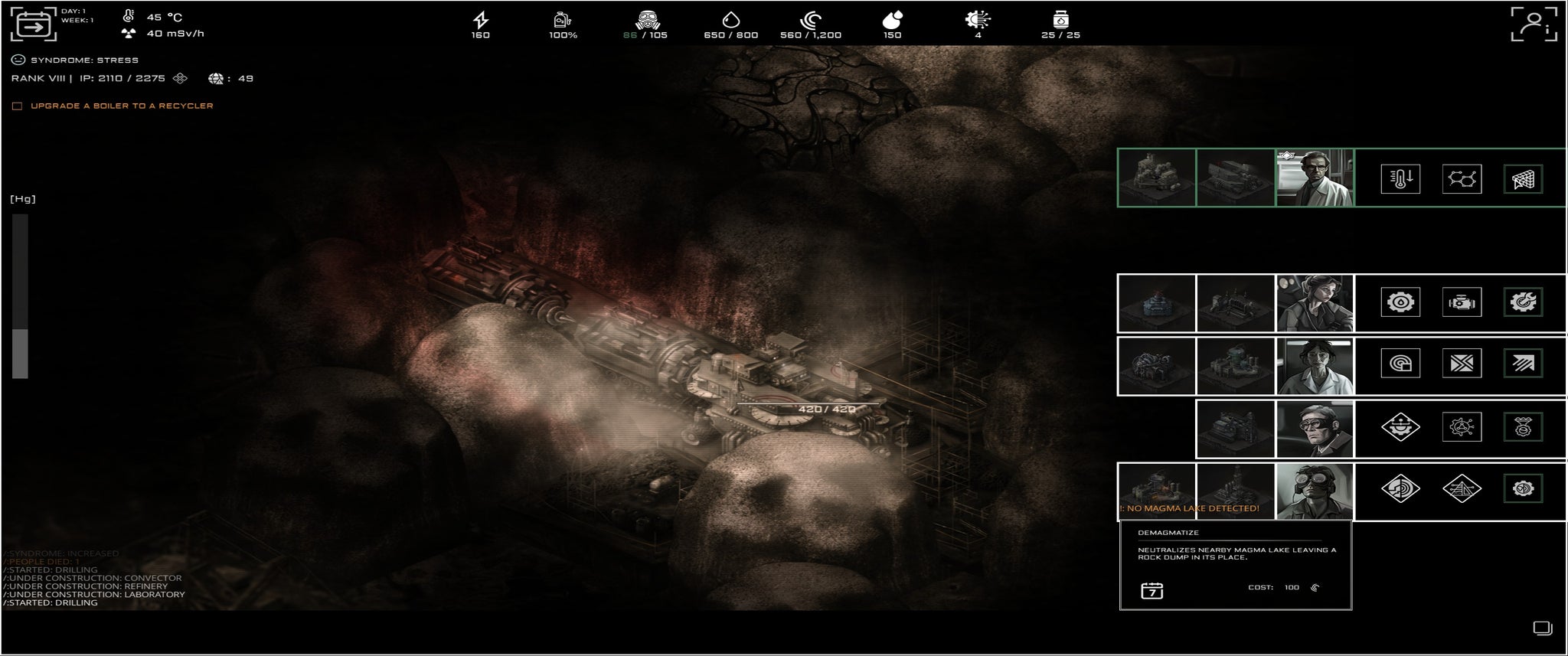 The specialists you can gain in Anoxia Station. - 4