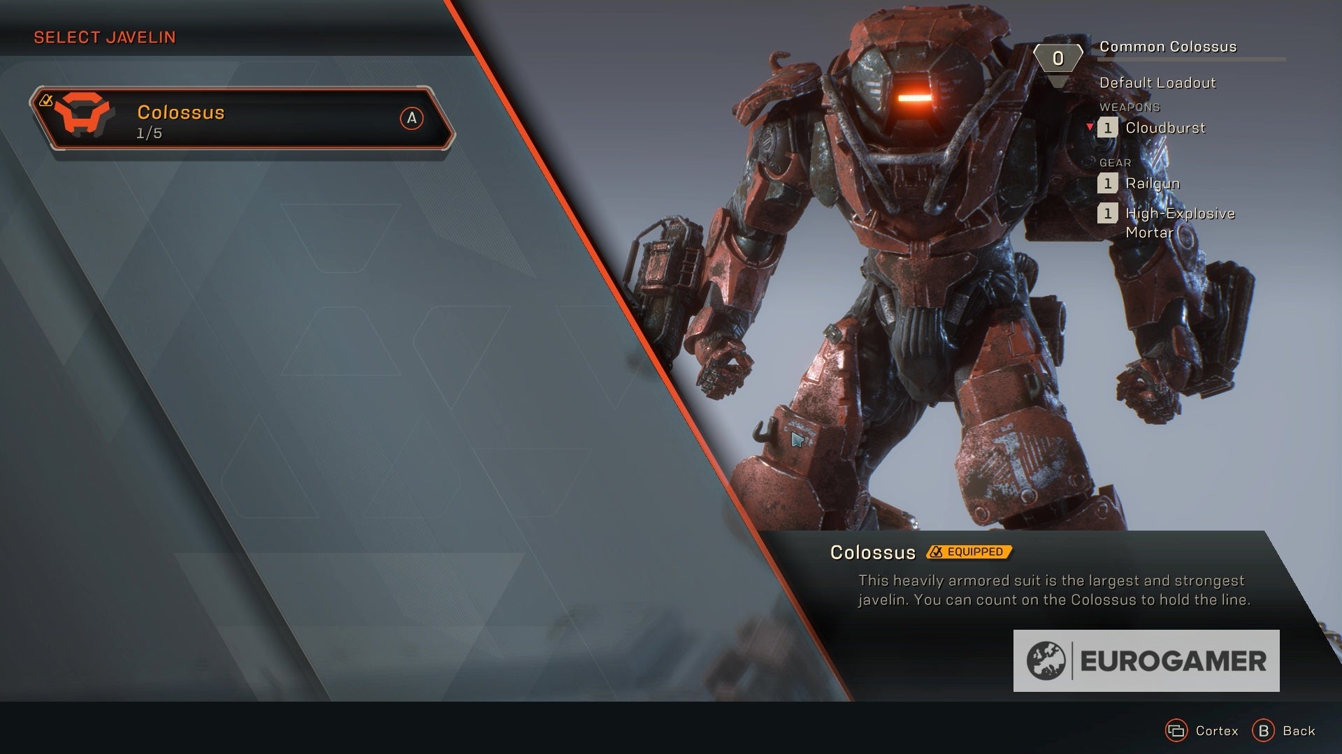 Anthem Javelin classes explained best loadouts, how to unlock new