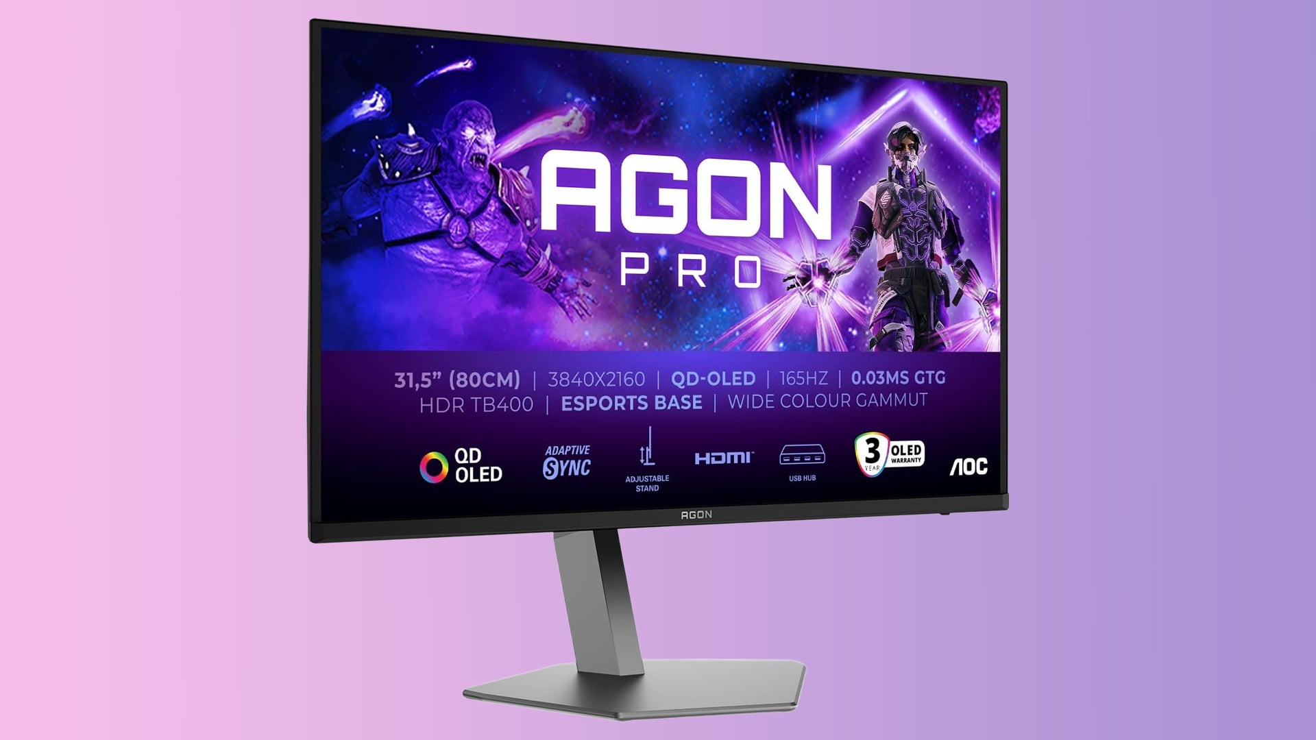 AOC AGON 1ms 144hz 32インチのゲーミングモニター Make the OLED upgrade with this discounted 32-inch model I love