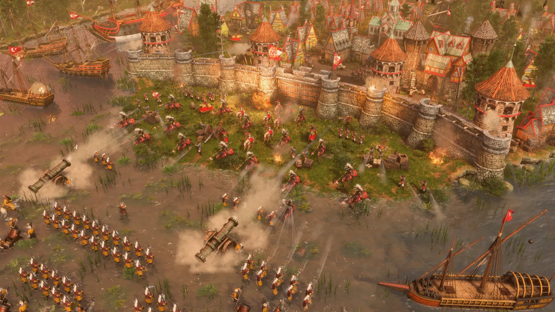 Age of Empires 3: Definitive Edition's Baltic Powers DLC screenshot.