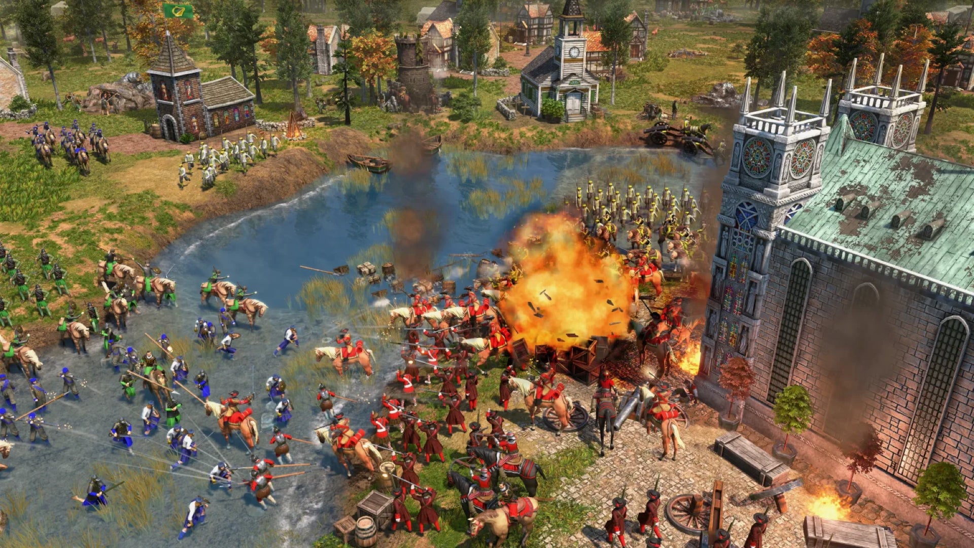 Age of Empires 3: Definitive Edition's Baltic Powers DLC screenshot.