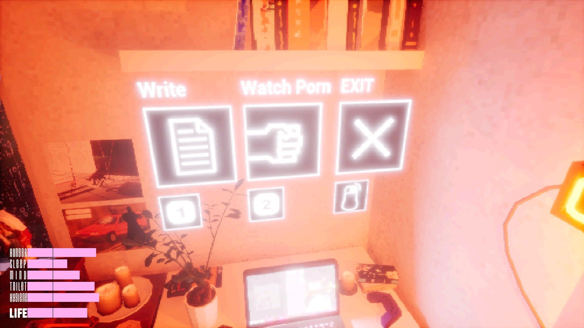 Apartment Story offers the eternal conundrum: writing or porn?. - 5