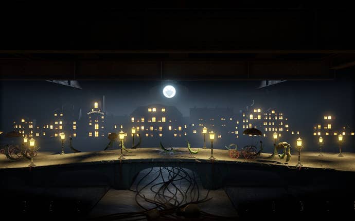 A budding mantis society in Aperture Desk Job