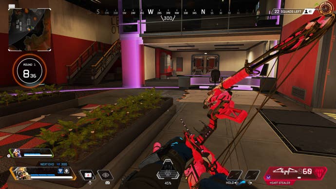 Apex Legends, the Heart Stealer Bow in the Date Night Duos Takeover.