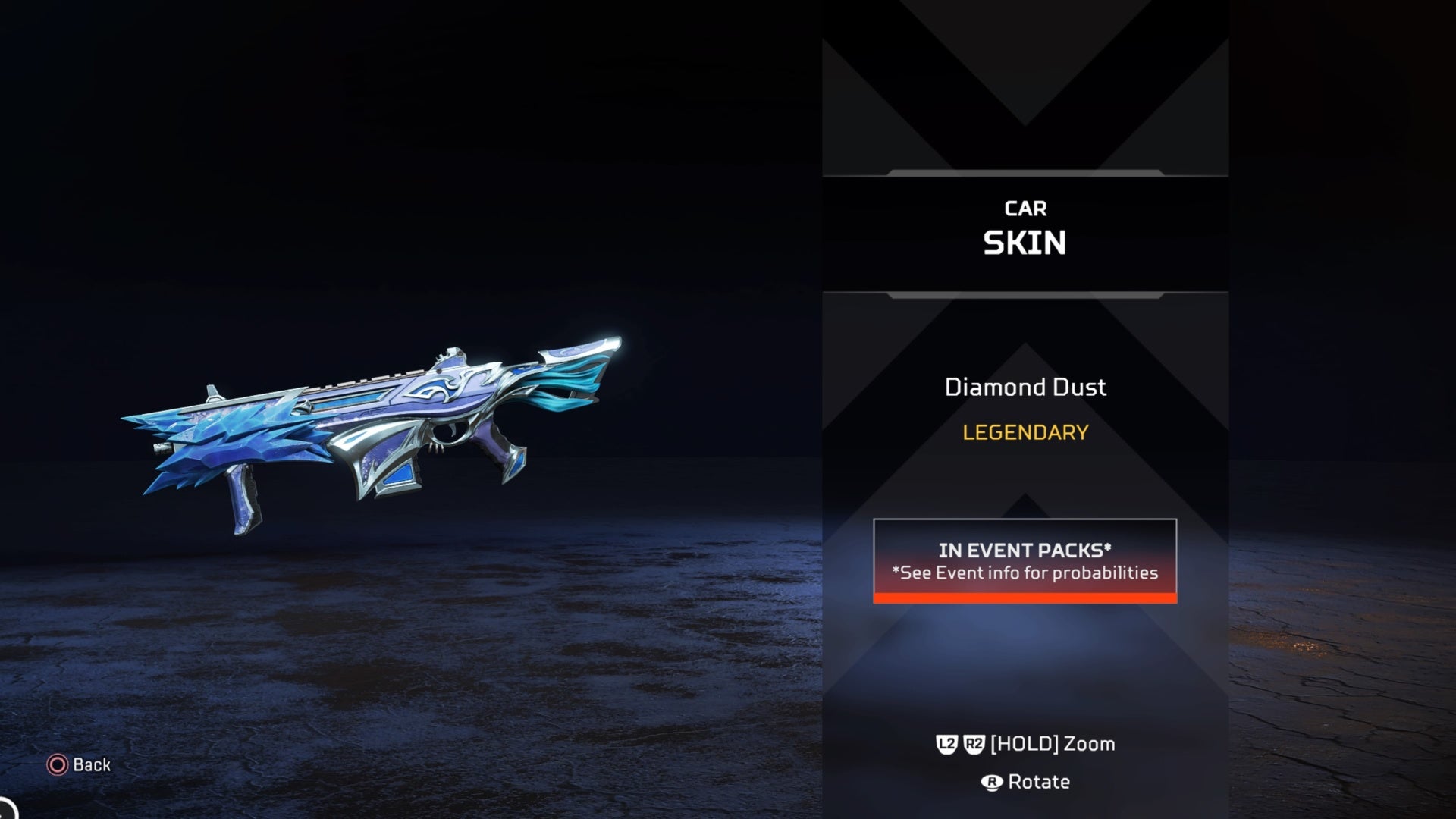 Apex Legends Diamond Dust CAR Weapon Skin