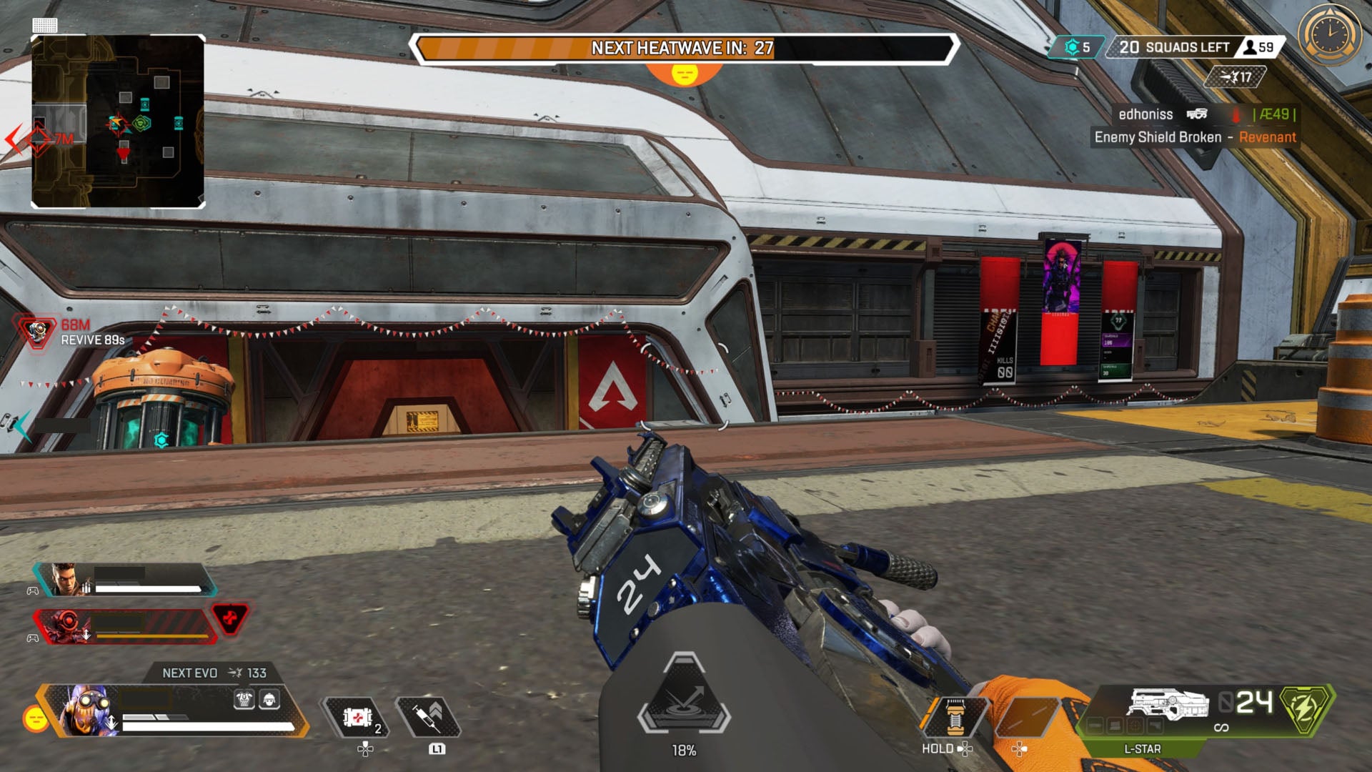 apex legends heatwave mode building hiding spot