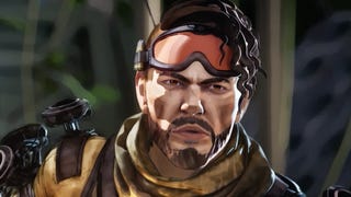 A screenshot showing Apex Legends character Mirage.