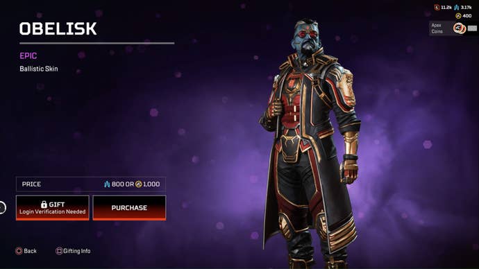 apex legends obelisk epic ballistic skin