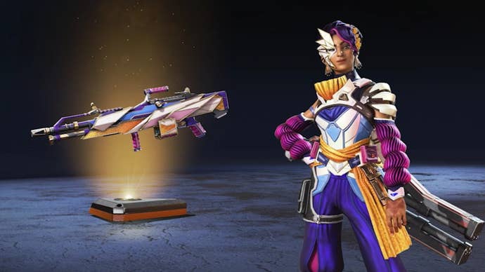 apex legends rampart soiree away veiled collection event promo art