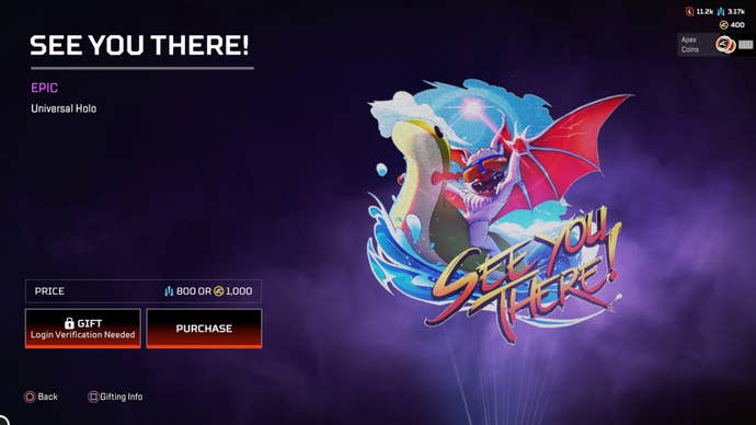 Apex Legends, See you there! Universal Holo