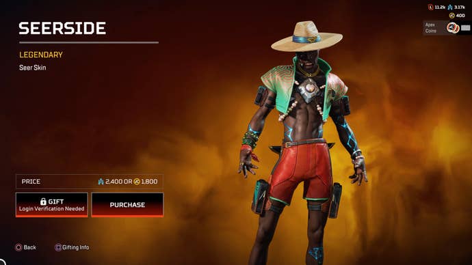 Apex Legends, Seerside legendary Seer skin