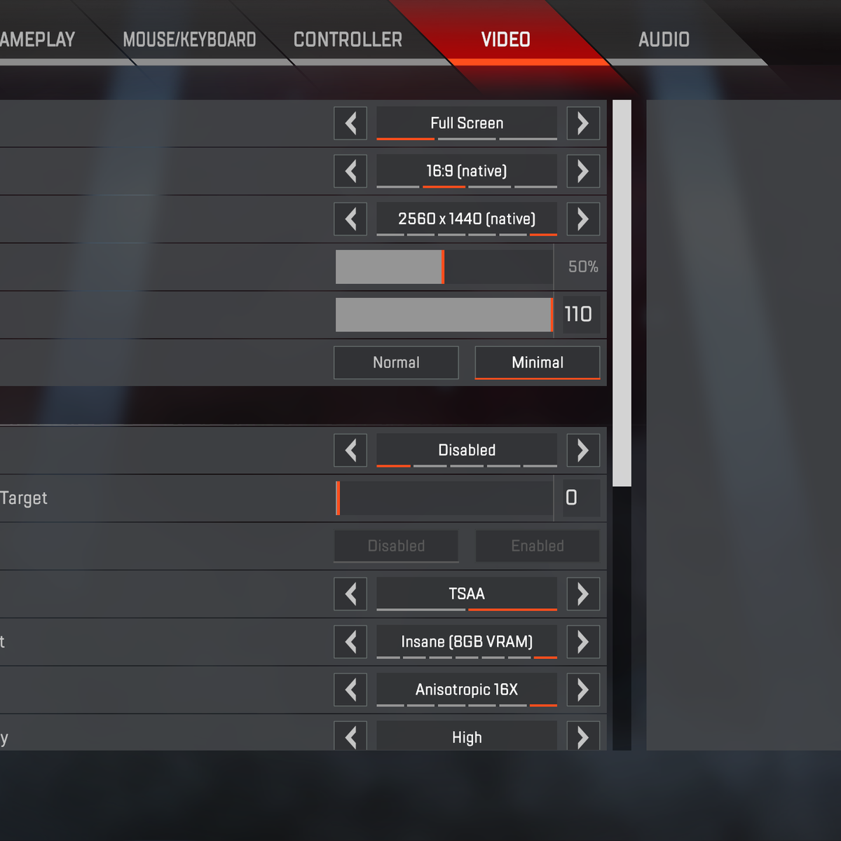 Apex Legends settings performance Rock Paper Shotgun