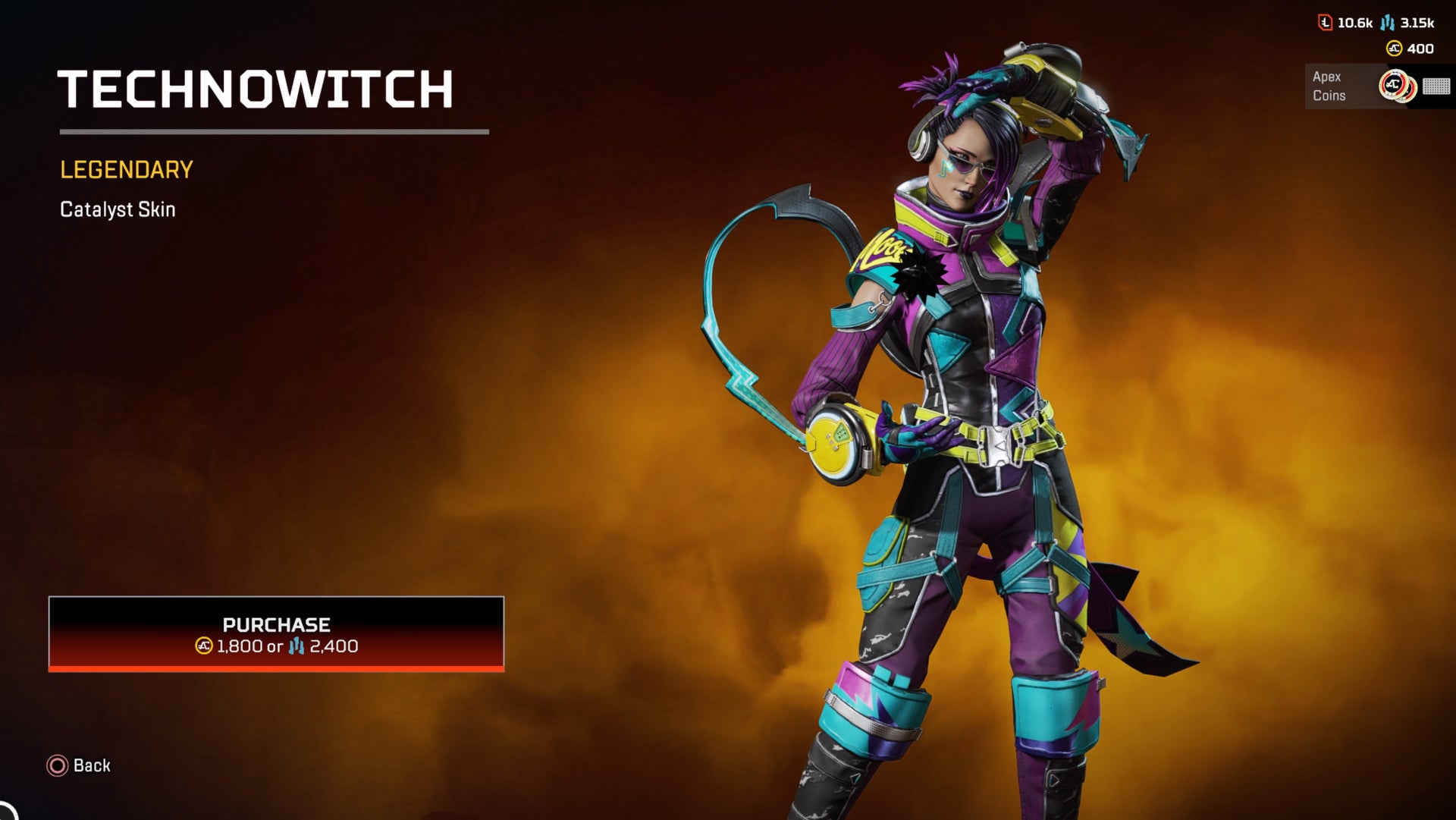 Apex Legends, Technowitch Legendary Catalyst Skin