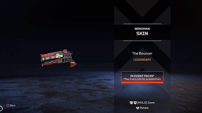 Apex Legends The Bouncer Wingman Weapon Skin