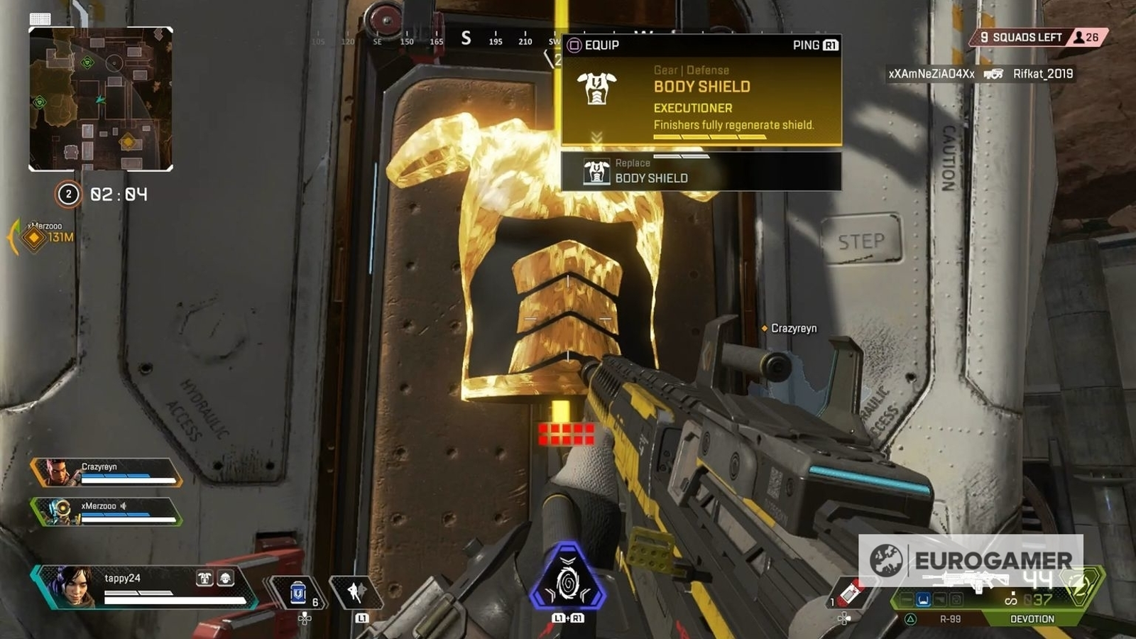 Apex Legends high level loot guide: Legendary gold items, hot zones and high  tier loot areas explained