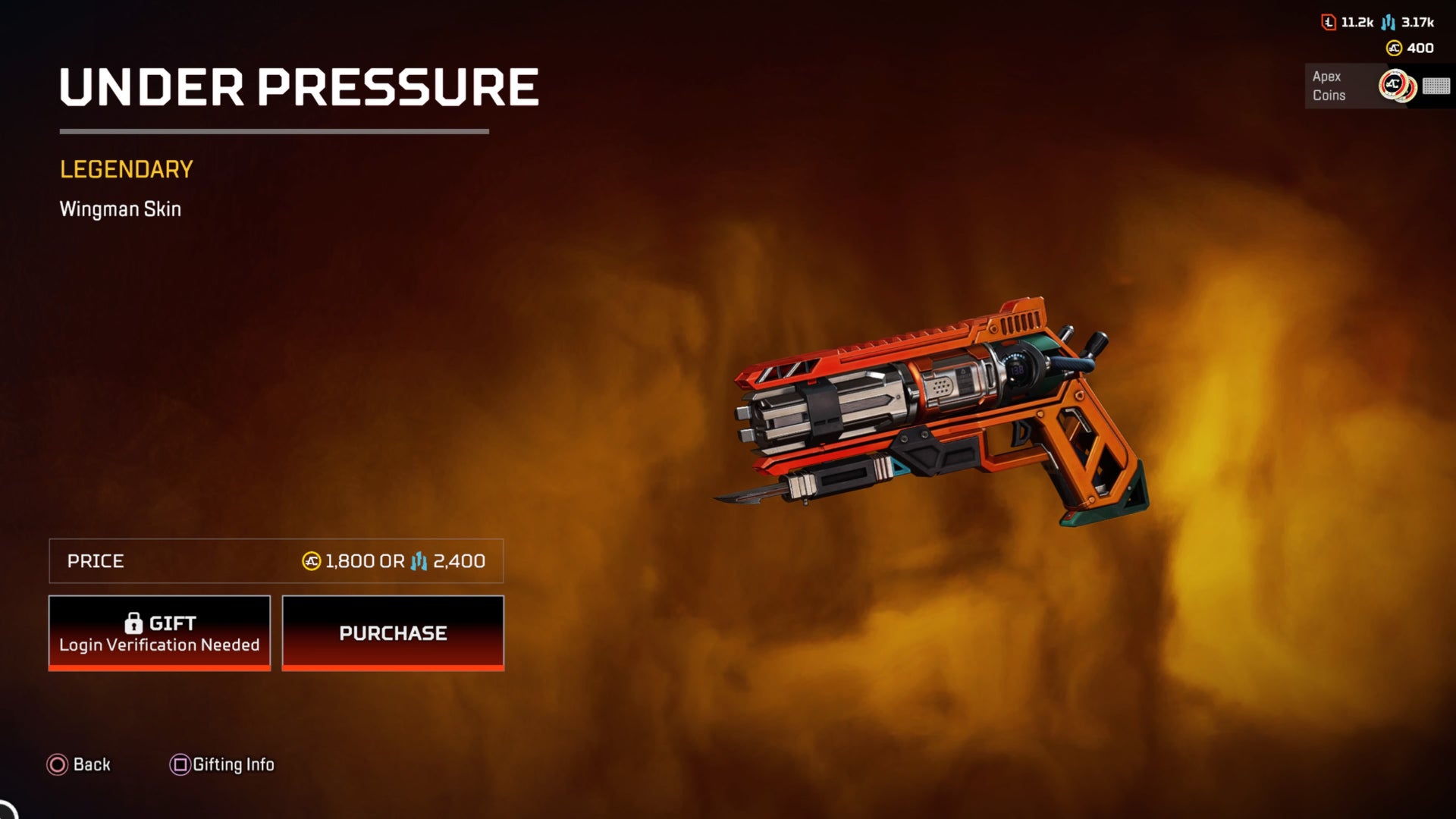 apex legends under pressure legendary wingman skin