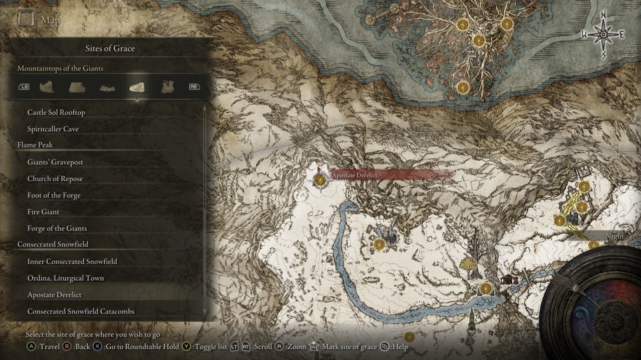 Apostate Derelict Grace in Elden Ring