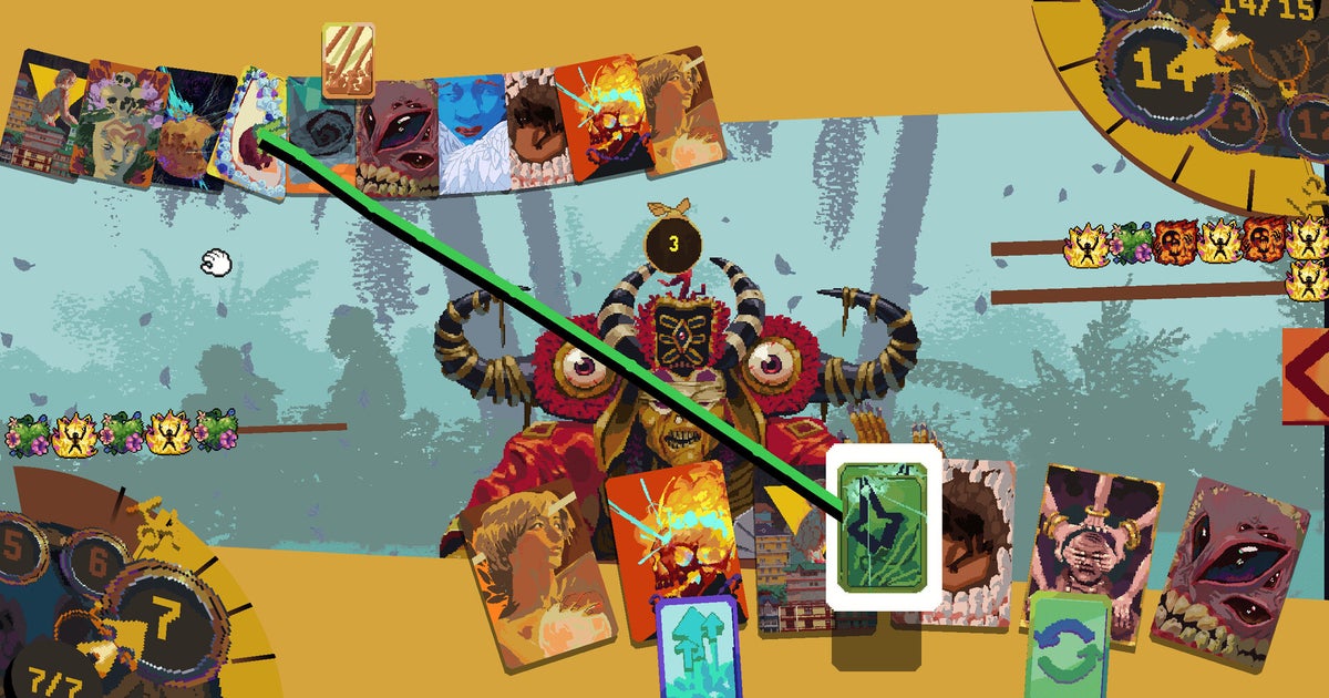 Appa is a gorgeous, surreal card game about grieving siblings where every move your opponent makes can be reacted to Appa is a gorgeous, surreal card game about grieving siblings where every move your opponent makes can be reacted to